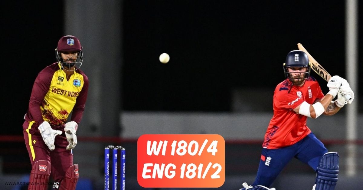 England vs West Indies Match Summary | T20 CWC 2024