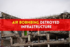 israel dstroyed gaza infrastructure with bombing