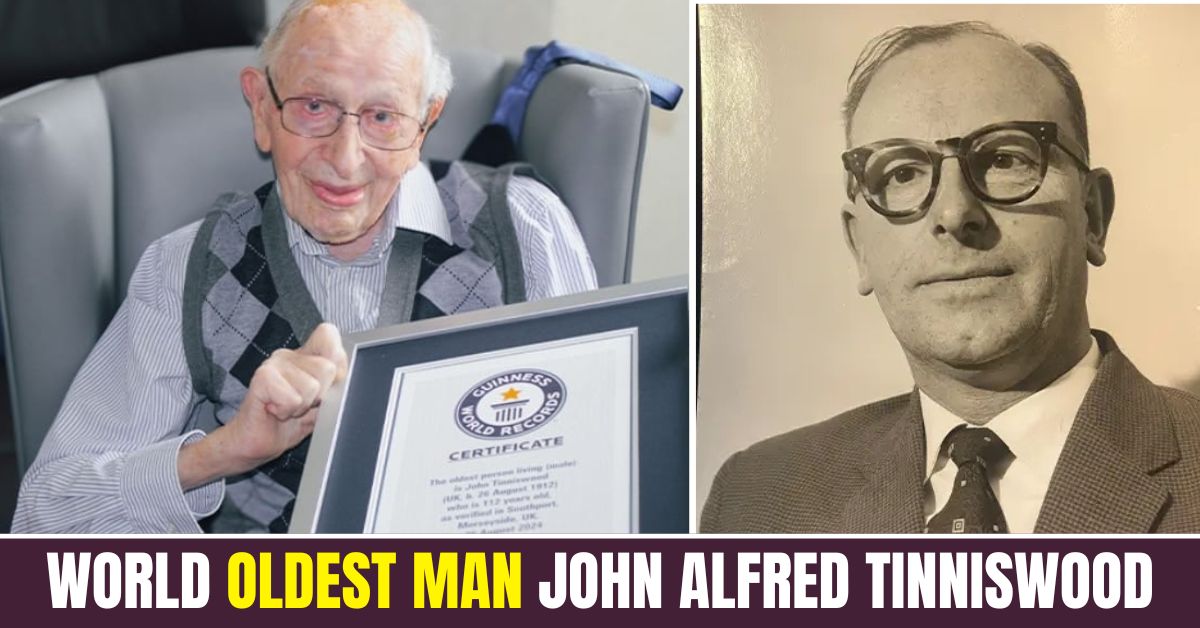 World Oldest Man John Alfred Tinniswood