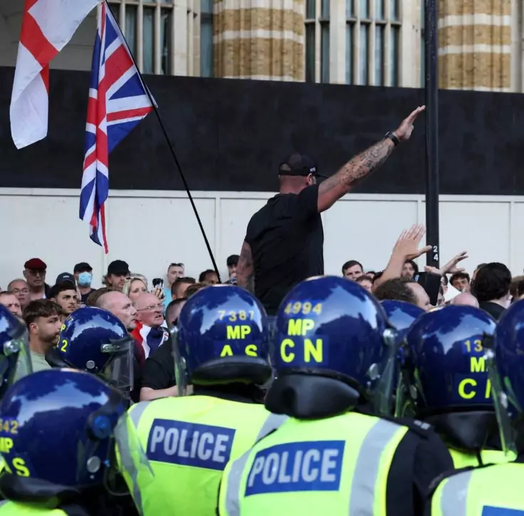 Southport incident London Protest