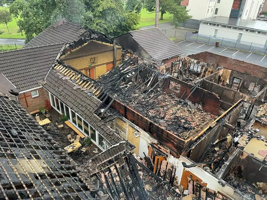 Greenisland Church Destroyed After Arson Attack in Northern Ireland