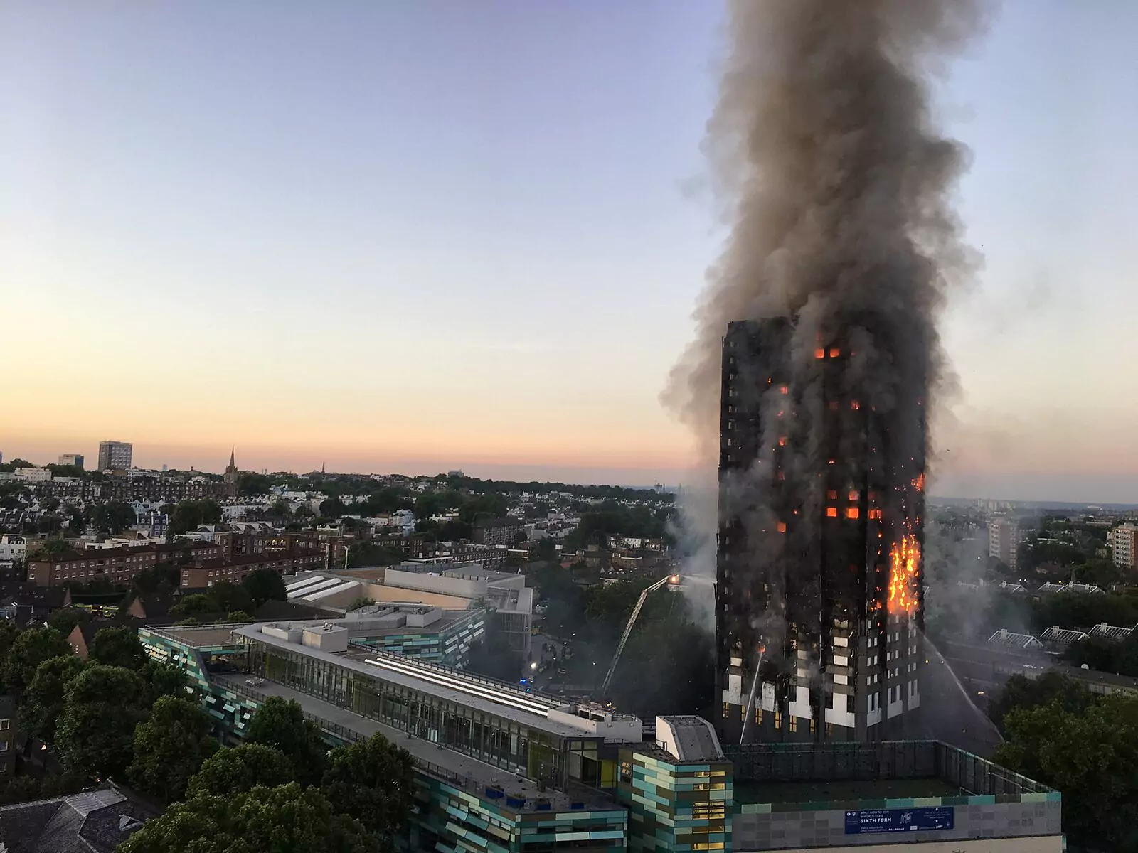 the 2017 tower block fire in london